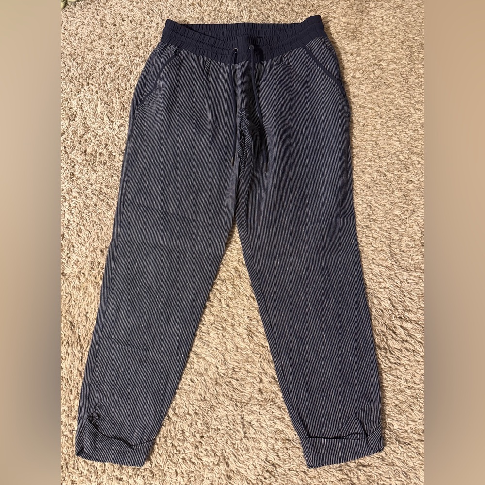 Athleta Navy Jogger Pants